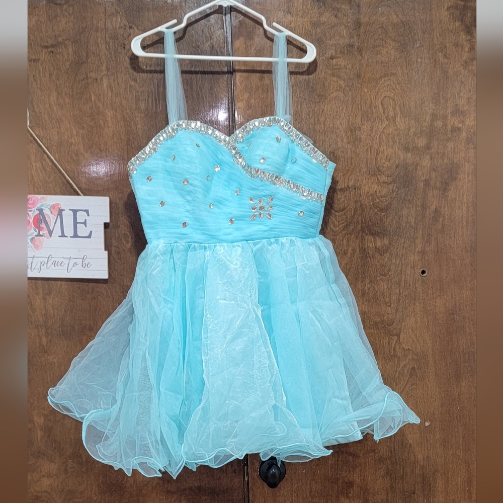 Light Blue Prom/Homecominh Dress